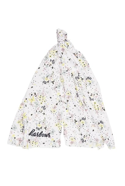 Barbour Butterfly Print Wrap Cloud