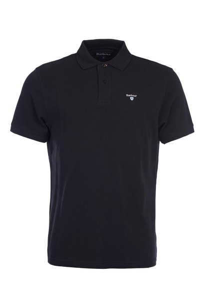 Barbour Sports Polo Shirt Black