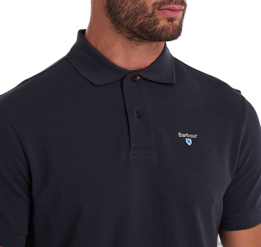 Barbour Sports Polo Shirt Navy-5