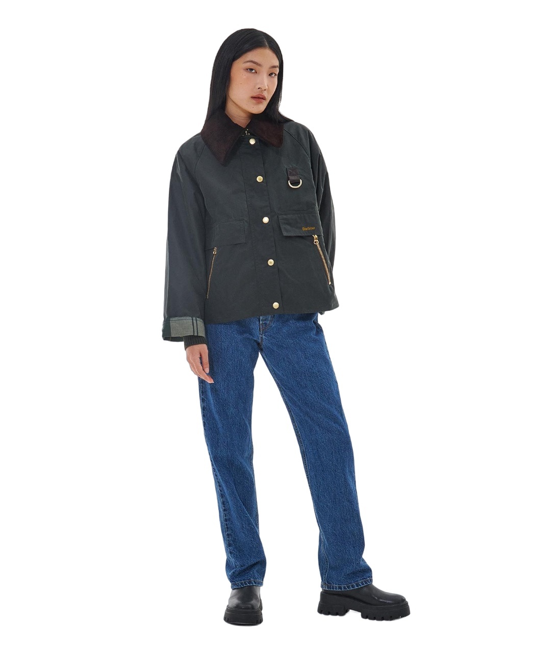 Barbour Catton Spey Wax Sage/Ancient-3