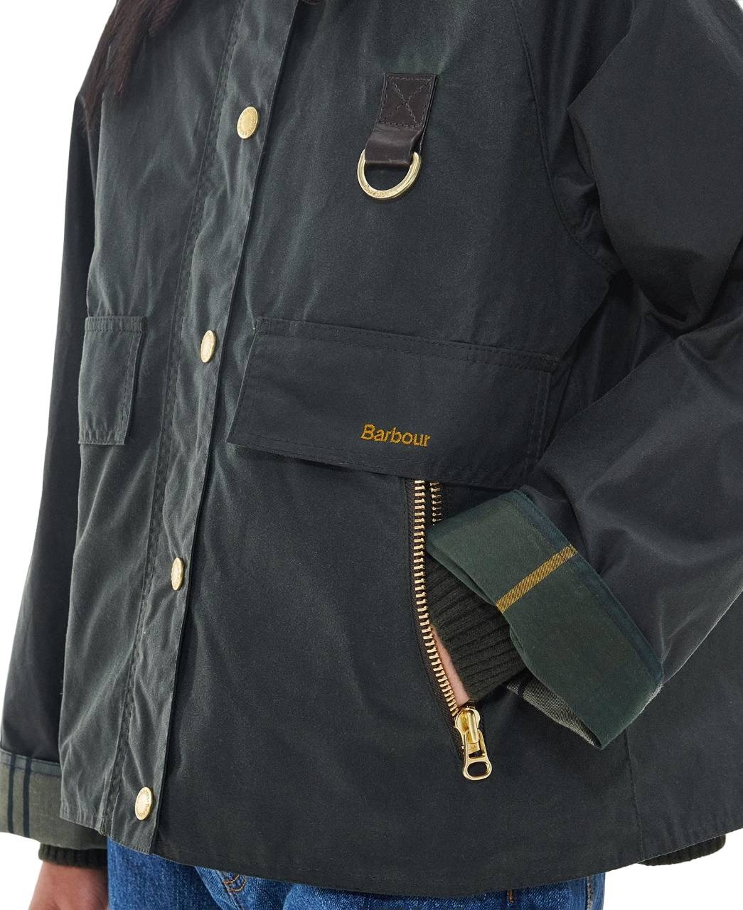 Barbour Catton Spey Wax Sage/Ancient-7
