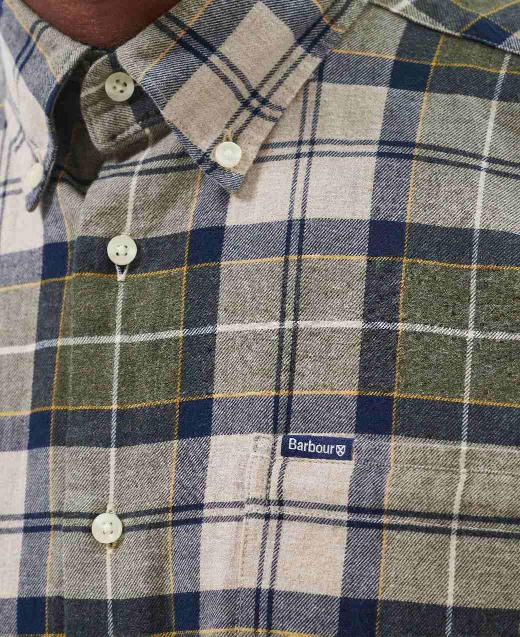 Barbour Fortrose Tailored Shirt Forest Mist-7