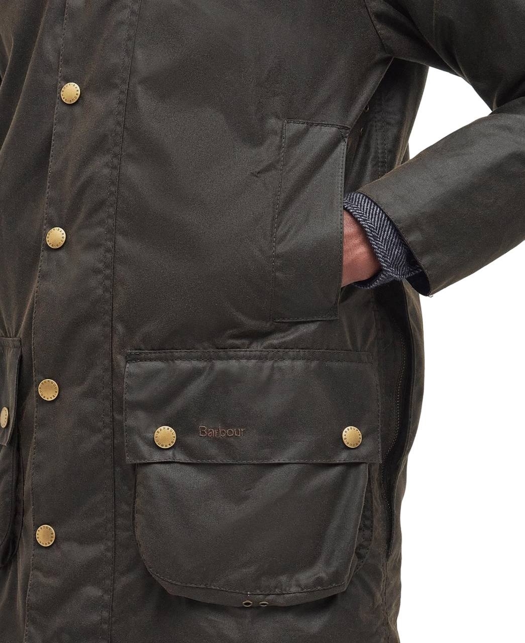 Barbour 40th Anniversary Beaufort Wax Jacket Olive-7