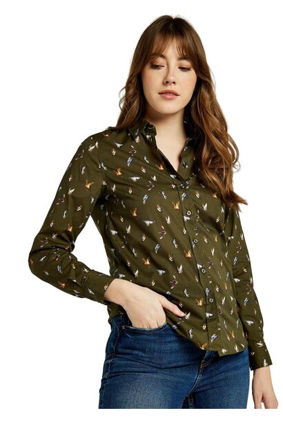 Dubarry Jasmine Print Shirt - Olive