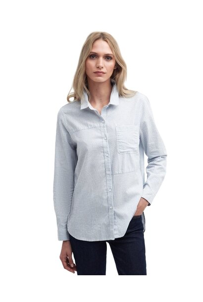 Barbour Beachfront Shirt Chambray Stripe