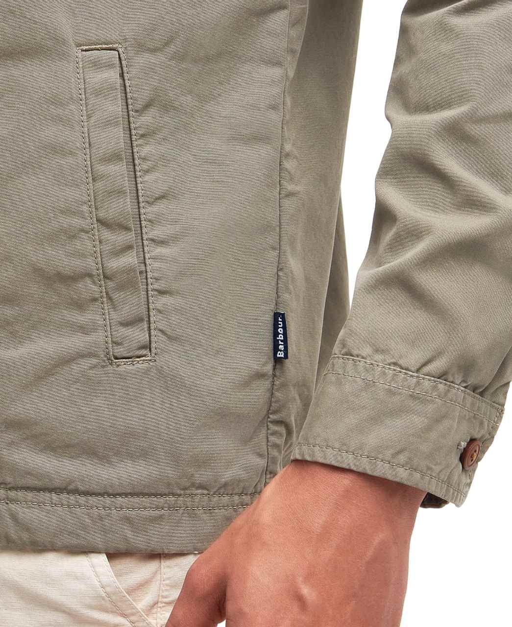 Barbour Glendale Overshirt Dusty Green-8