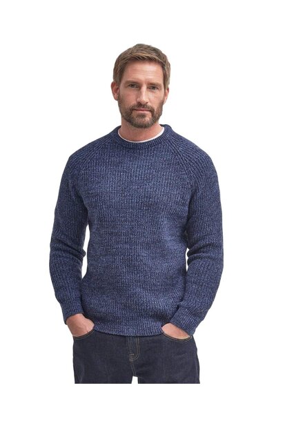 Barbour Horseford Crew Neck Jumper Navy
