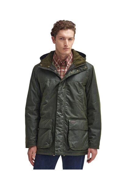 Barbour Bleaberry Waxed Jacket Fern