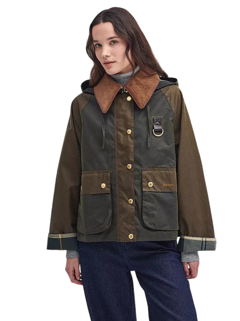 Barbour Reighton Wax Archive Olive/Beech/Ancient-1