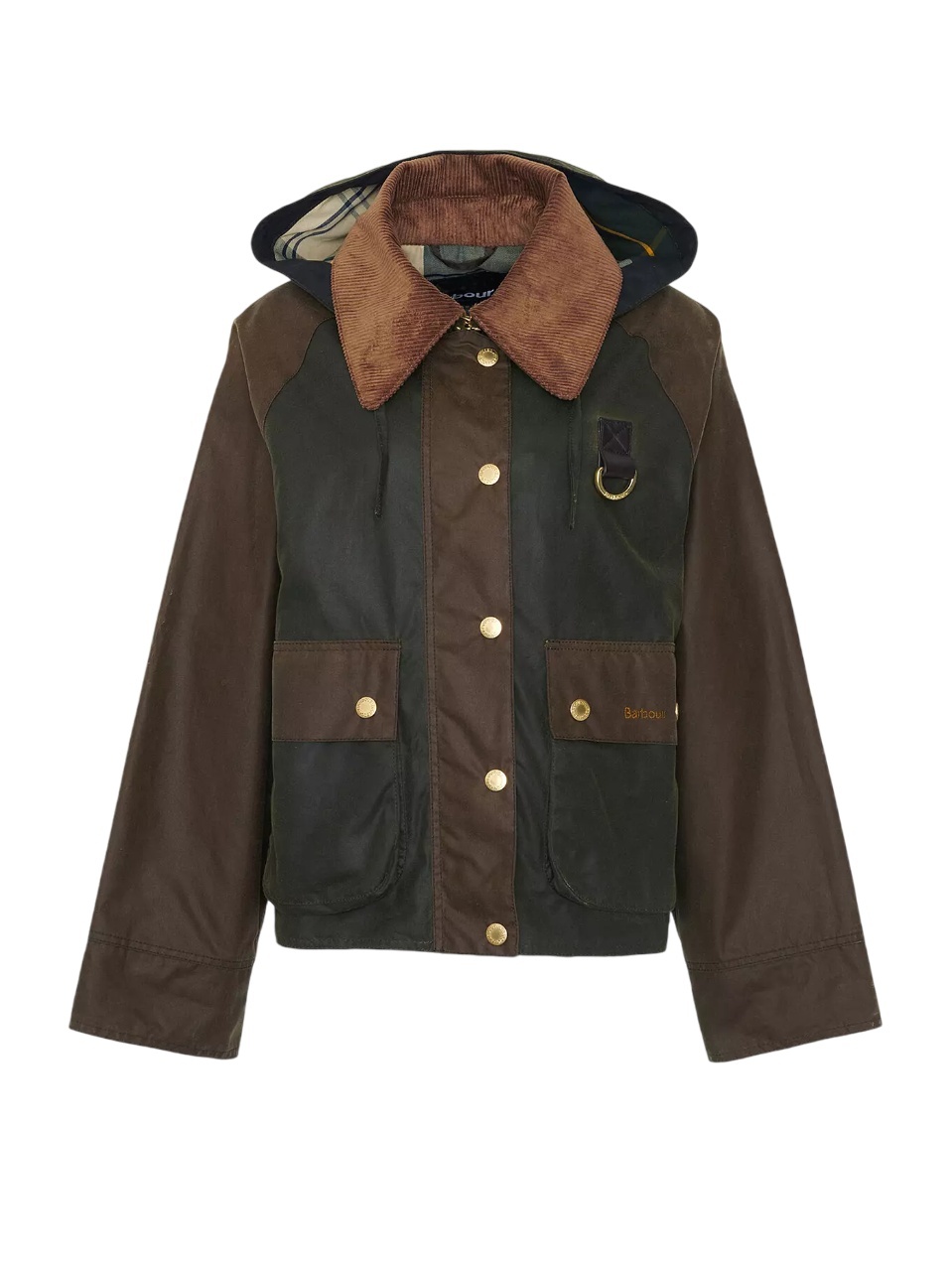Barbour Reighton Wax Archive Olive/Beech/Ancient-2
