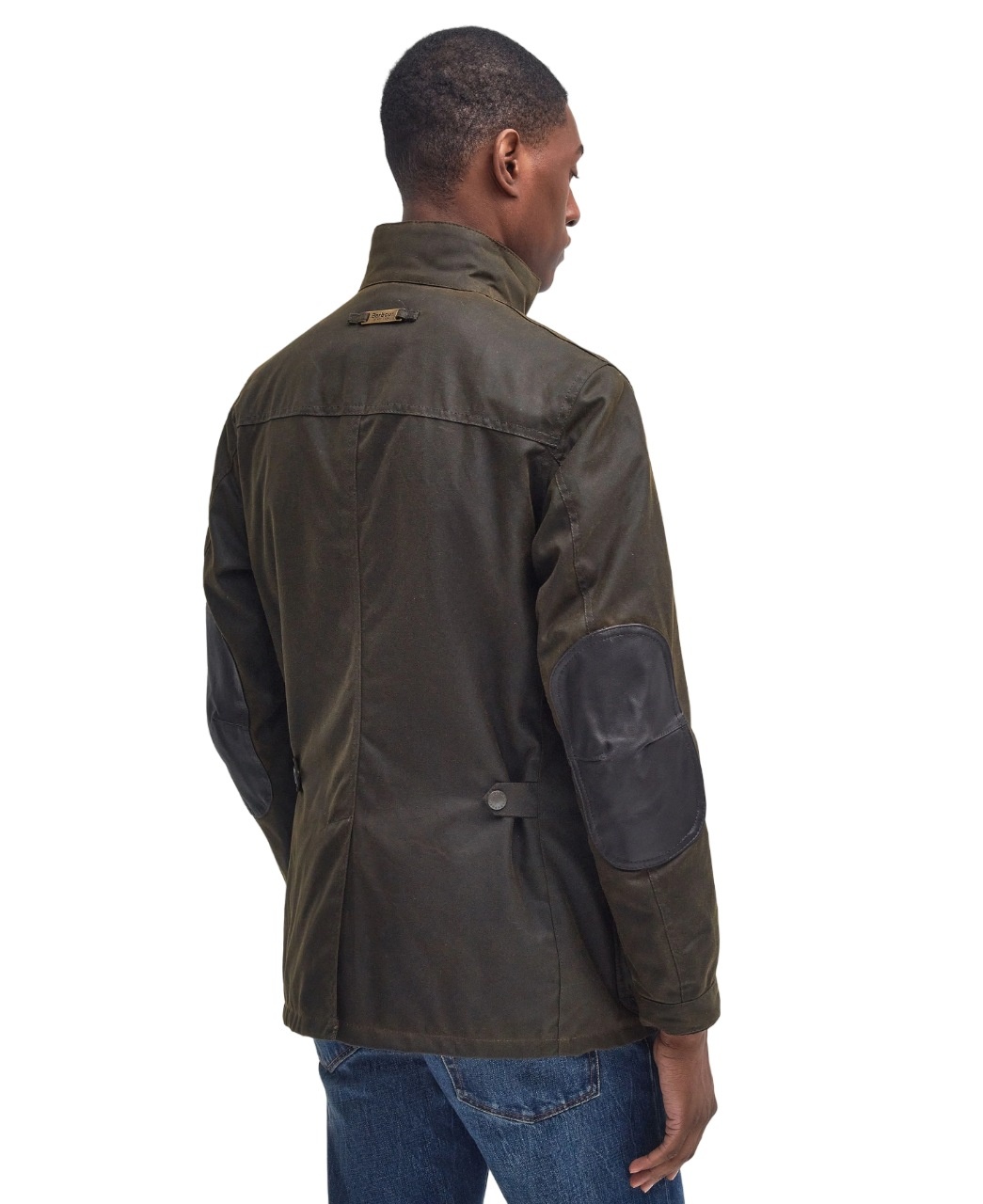 Barbour Ogston Wax Jacket Olive-4