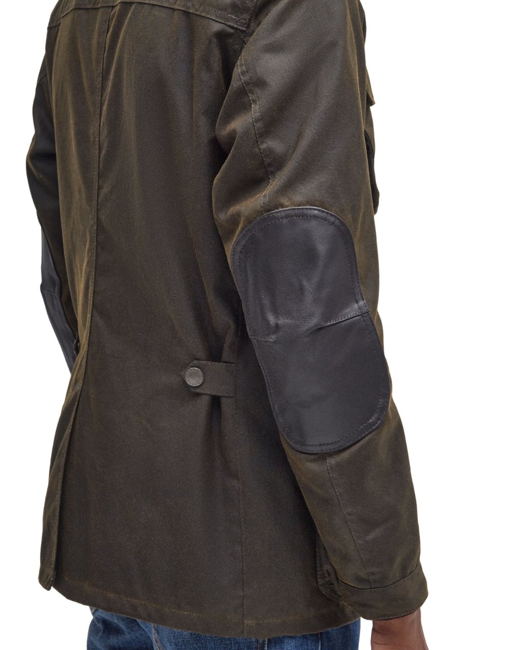 Barbour Ogston Wax Jacket Olive-9