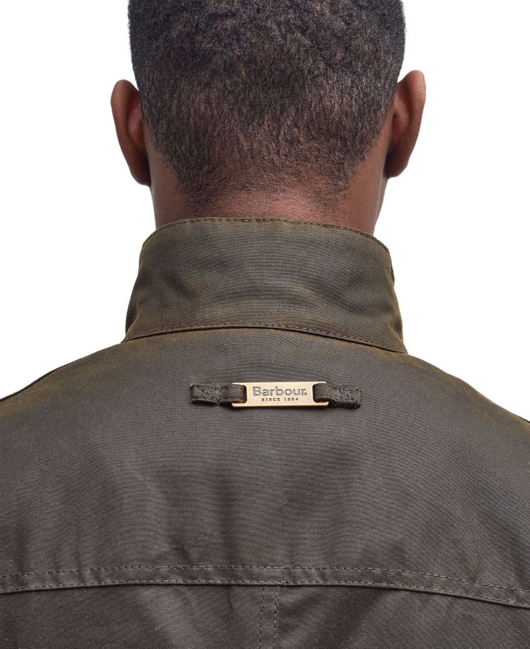 Barbour Ogston Wax Jacket Olive-11