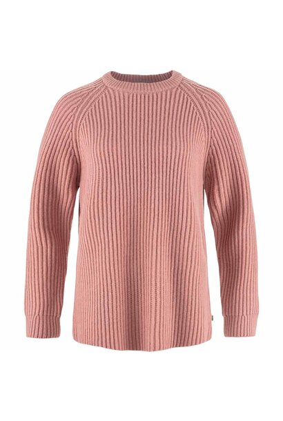 Fjällräven Övik Rib Sweater W Dusty Rose