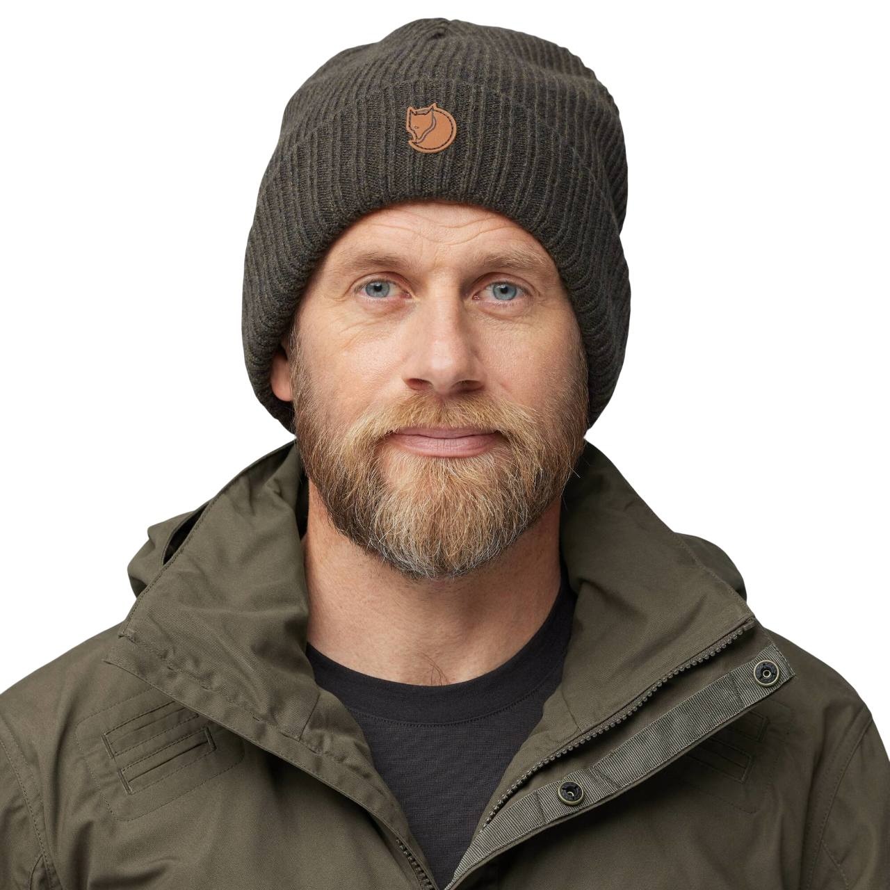 Fjällräven Sörmland Reversible Beanie Dark Olive-5