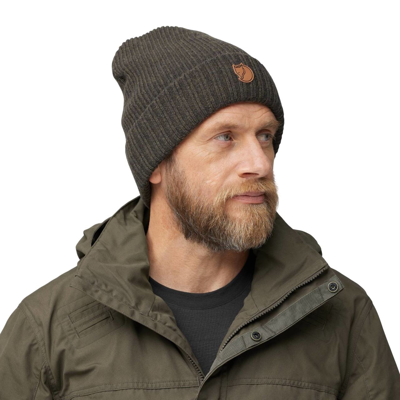 Fjällräven Sörmland Reversible Beanie Dark Olive-6