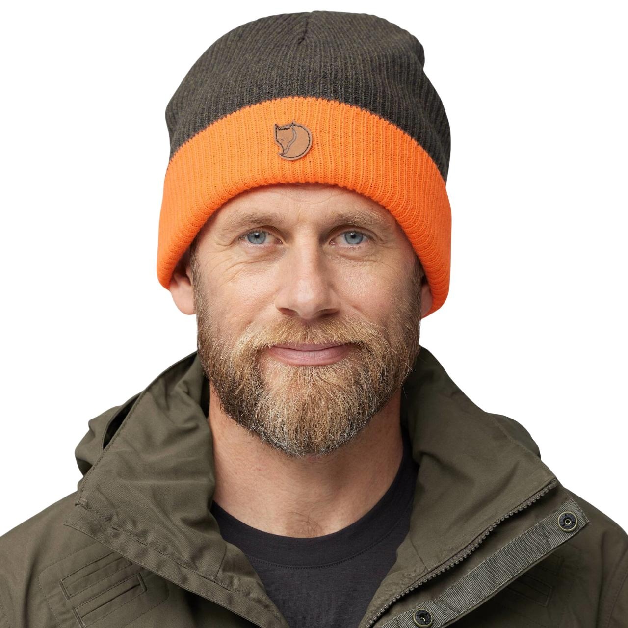 Fjällräven Sörmland Reversible Beanie Dark Olive-8
