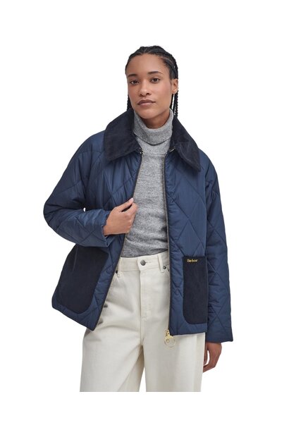 Barbour Dalroy Quilted Jacket  Navy/Classic