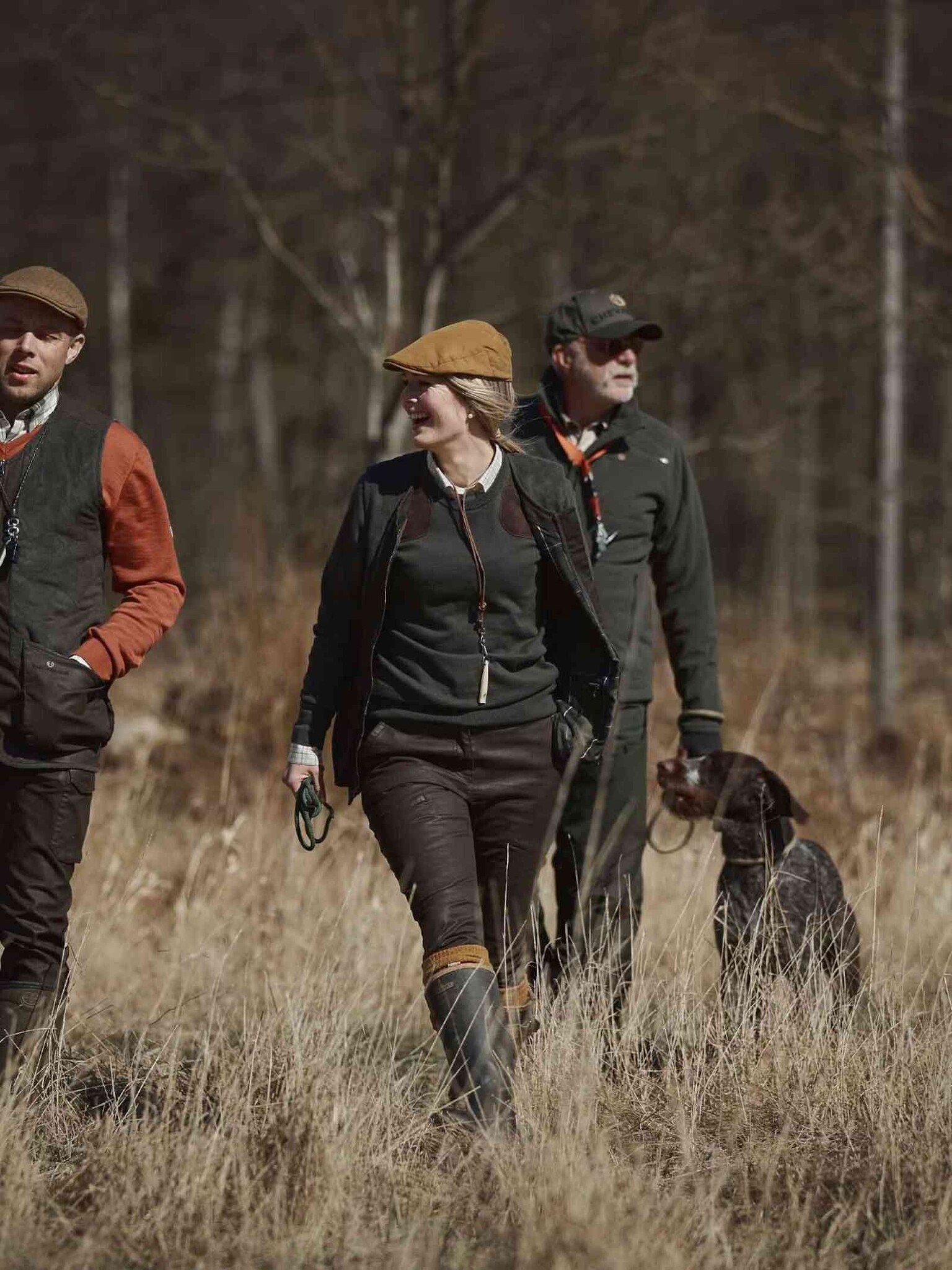 Chevalier Blaise V-Neck Merino Pullover Women Leather Brown-2