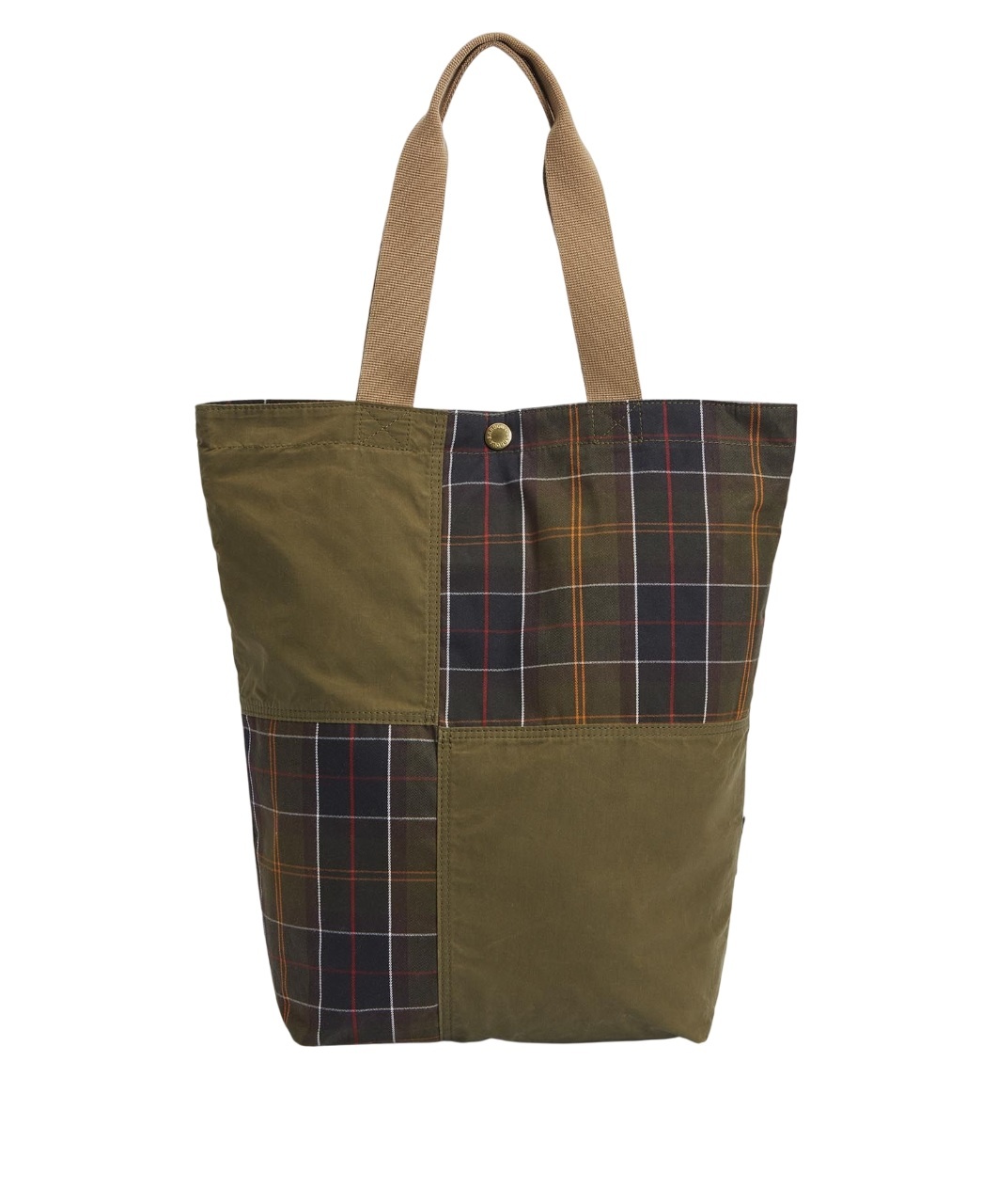 Barbour Transport Patchwork Tote Bag-1