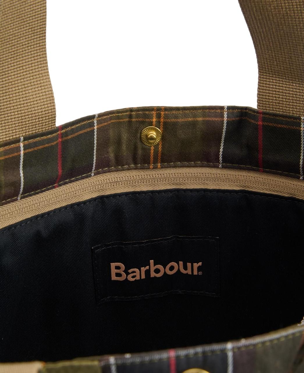 Barbour Transport Patchwork Tote Bag-6