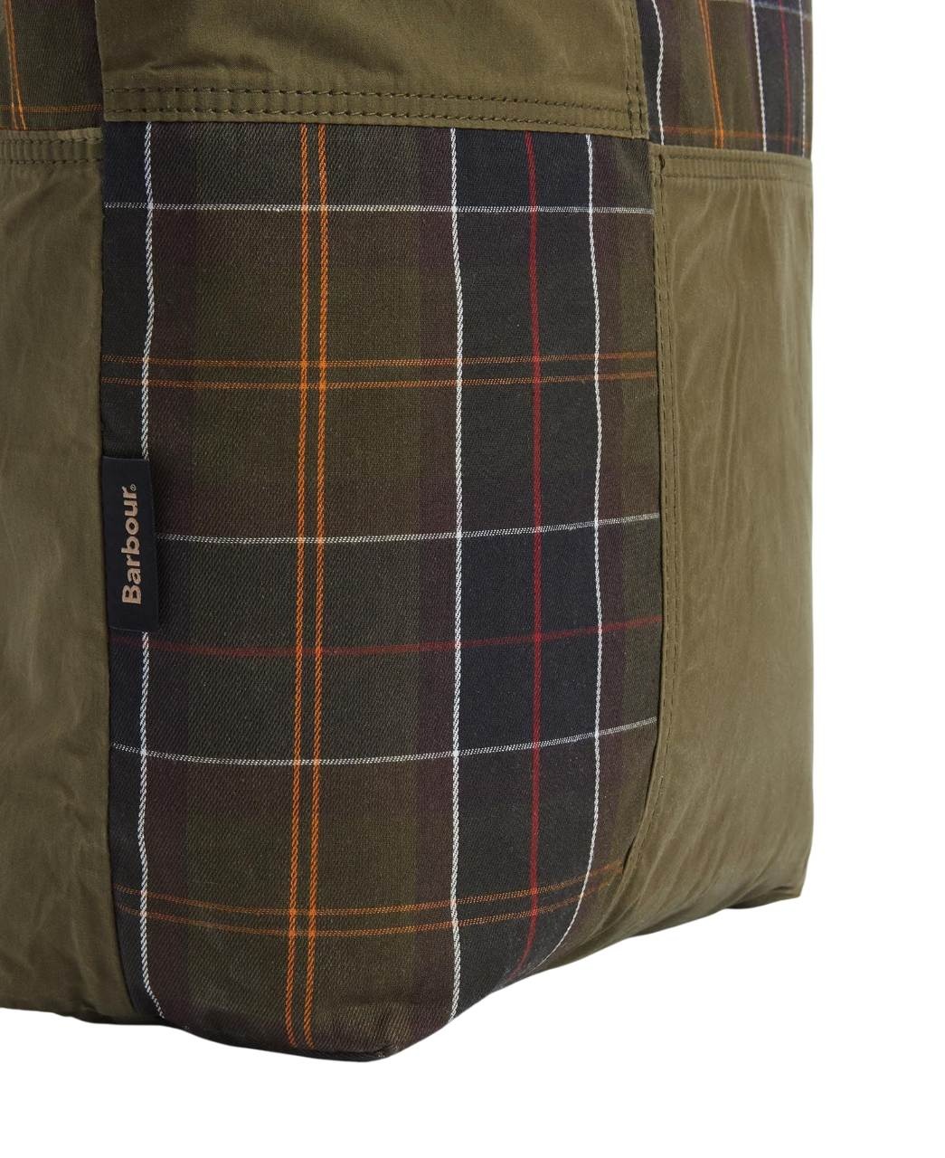 Barbour Transport Patchwork Tote Bag-8