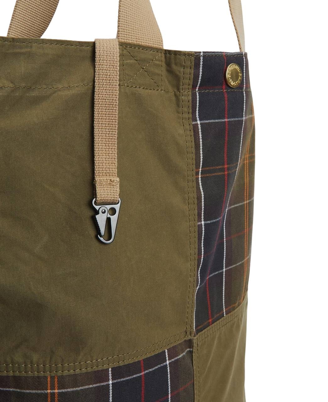 Barbour Transport Patchwork Tote Bag-9