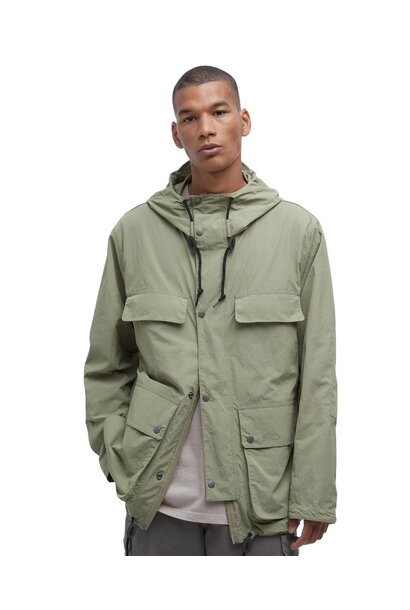 Barbour Re-Engineered Durham Summer Casual Jacket Bleached Olive