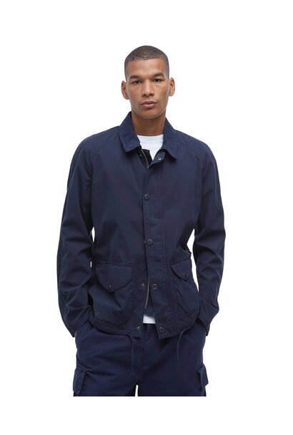 Barbour Utility Casual Chore Jacket Navy