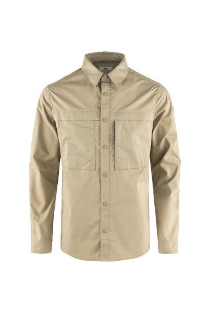 Fjällräven Abisko Trail Shirt LS M Fossil