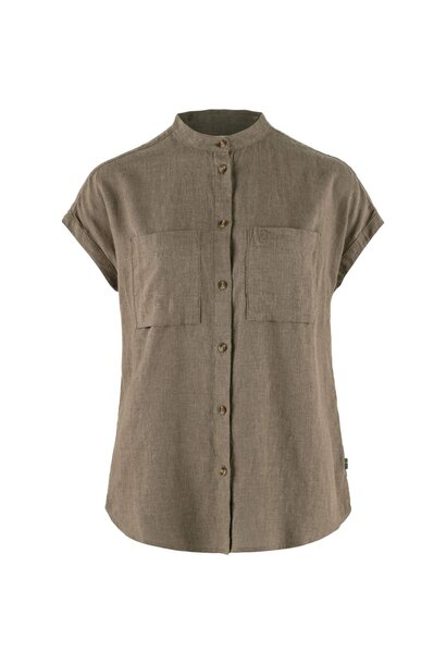 Fjällräven Övik Hemp Shirt SS W Suede Brown
