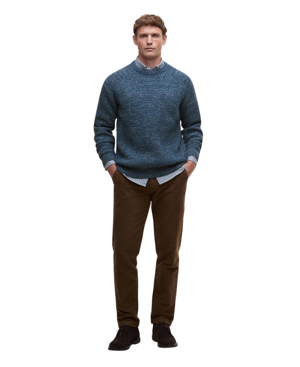 Barbour Horseford Sweatshirt Mallard Green-2