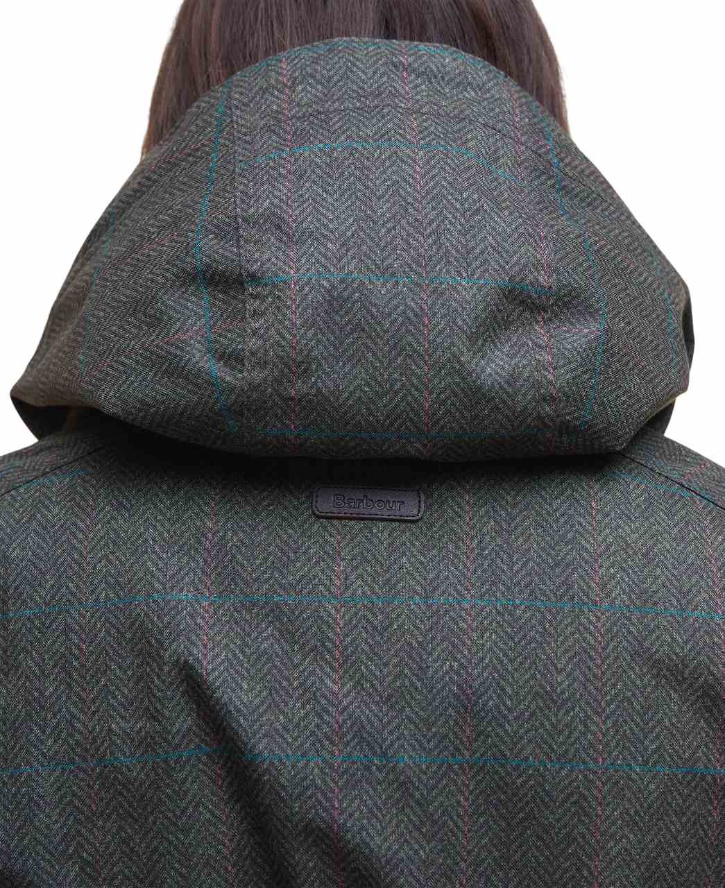 Barbour Dixon Waterproof Jacket Gardenia Tweed-8