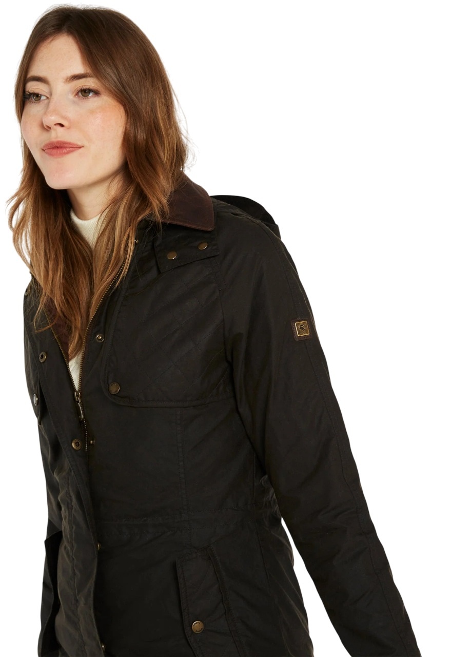 Dubarry Radford Lange Waxjas - Verdigris-2