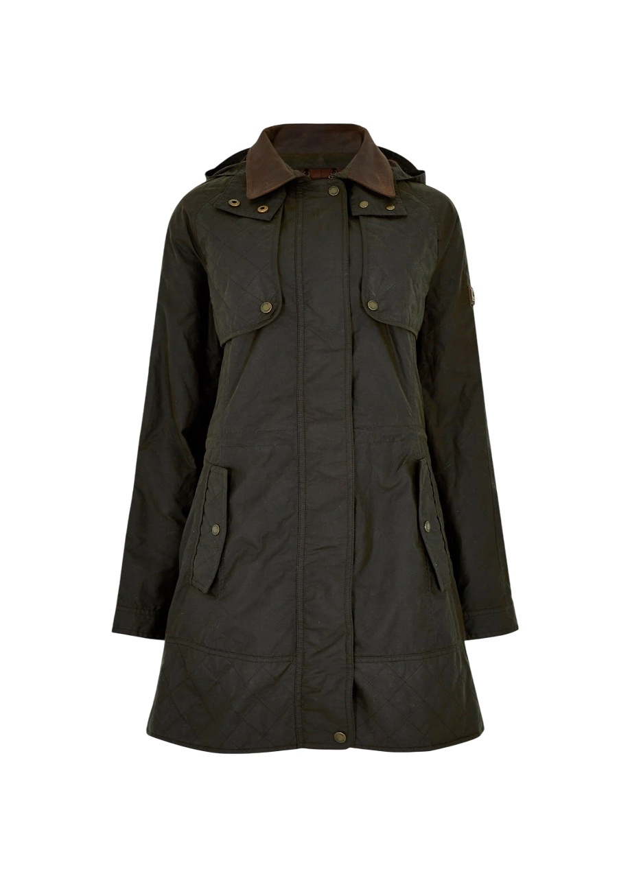 Dubarry Radford Lange Waxjas - Verdigris-5