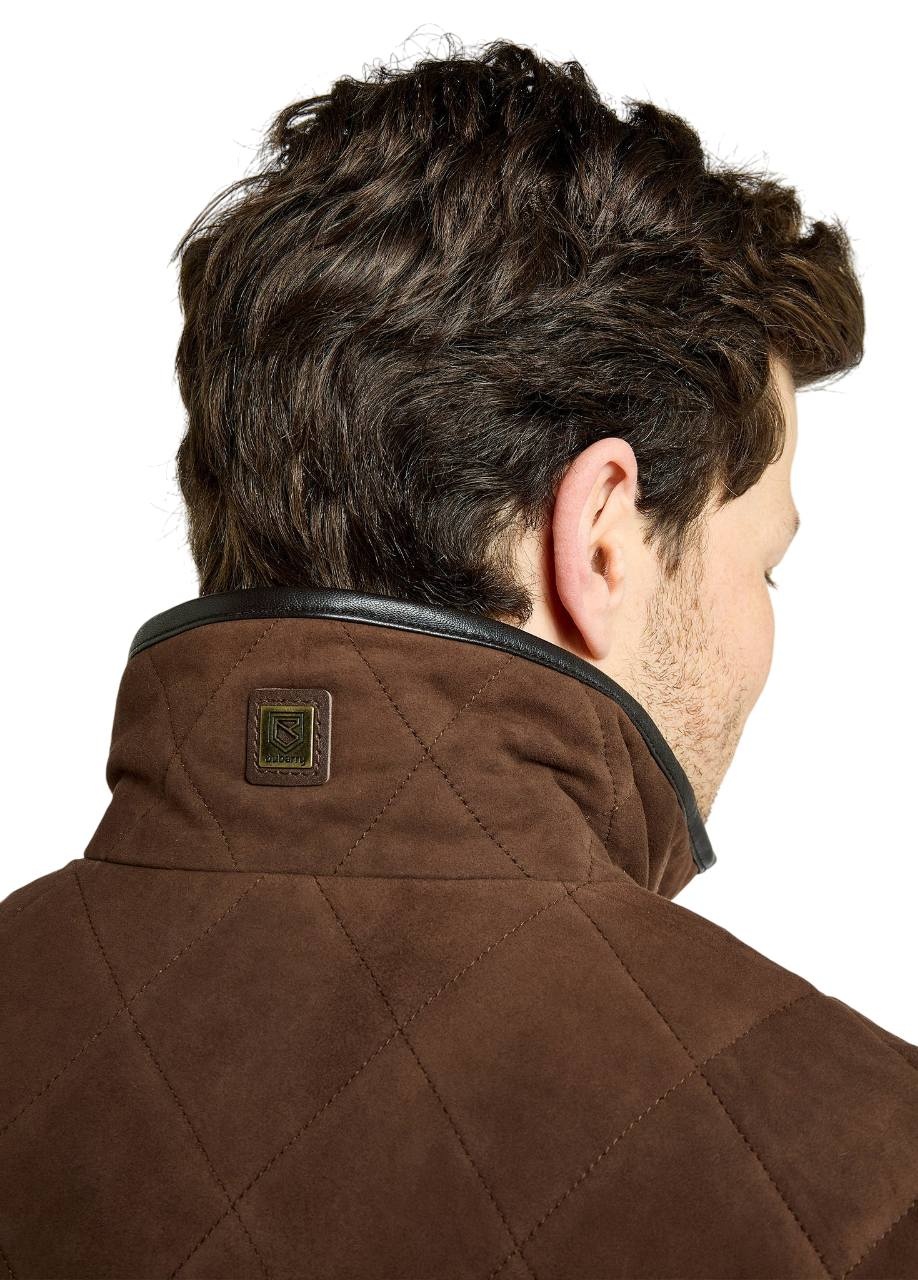Dubarry Bellamont Heren Suède Gilet - Walnut-3