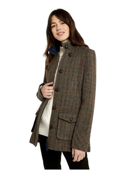 Dubarry Willow Dames Tweed Utility jas - Kelty Glen