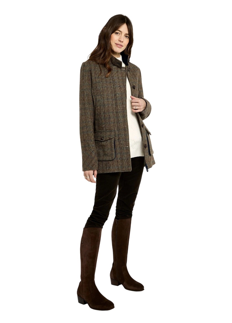 Dubarry Willow Dames Tweed Utility jas - Kelty Glen-2