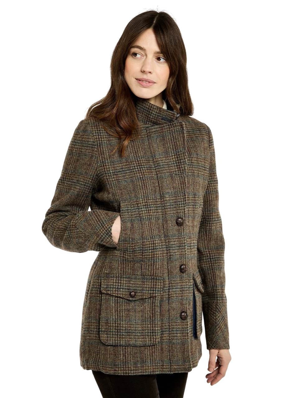 Dubarry Willow Dames Tweed Utility jas - Kelty Glen-3