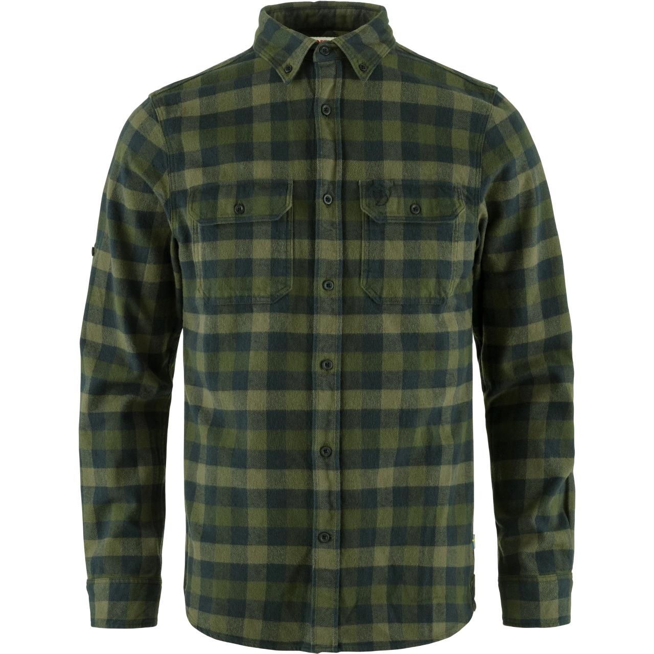 Fjällräven Skog Shirt M Deep Forest-Laurel Green-1