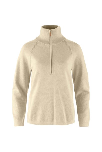 Fjällräven  Övik Lite half Zip W Light Beige