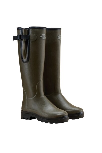 Le Chameau Women's Vierzonord Neoprene Lined Boot Chameau Green