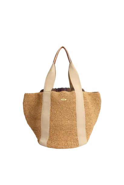 Barbour Lily Beach Bag Natural