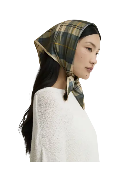 Barbour Kinsale Tartan Head Scarf Ancient Tartan