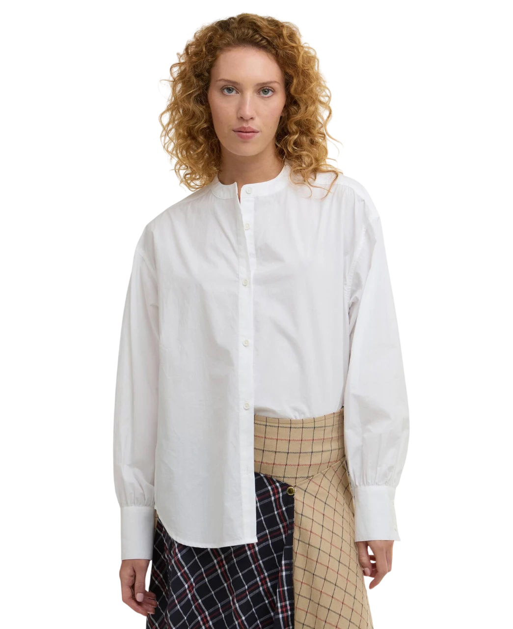 Barbour Dalbury Long-Sleeved Shirt White-1