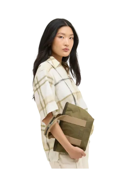 Barbour Mini Mya Tote Bag Dusky Green