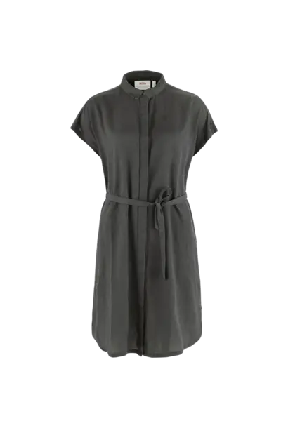 Fjällräven Övik Hemp Dress W Dark Grey