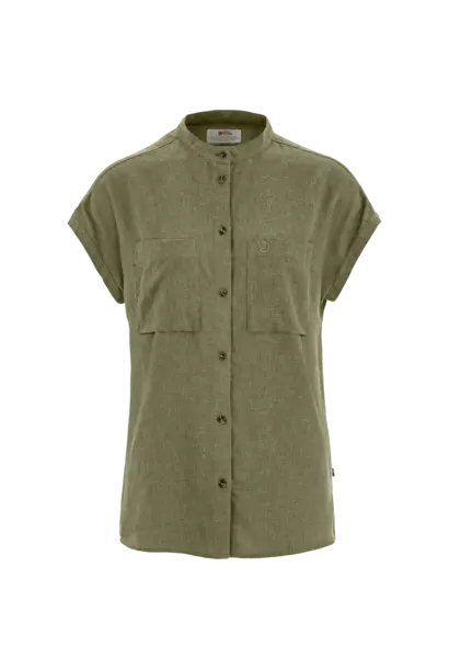 Fjällräven Övik Hemp Shirt SS W Green