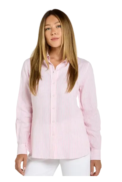 Dubarry Butterfly Dames Linnen Shirt - Pink