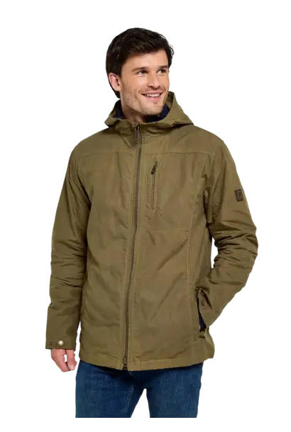 Dubarry Larkfield Lichtgewicht Waxjas - Dusky Green